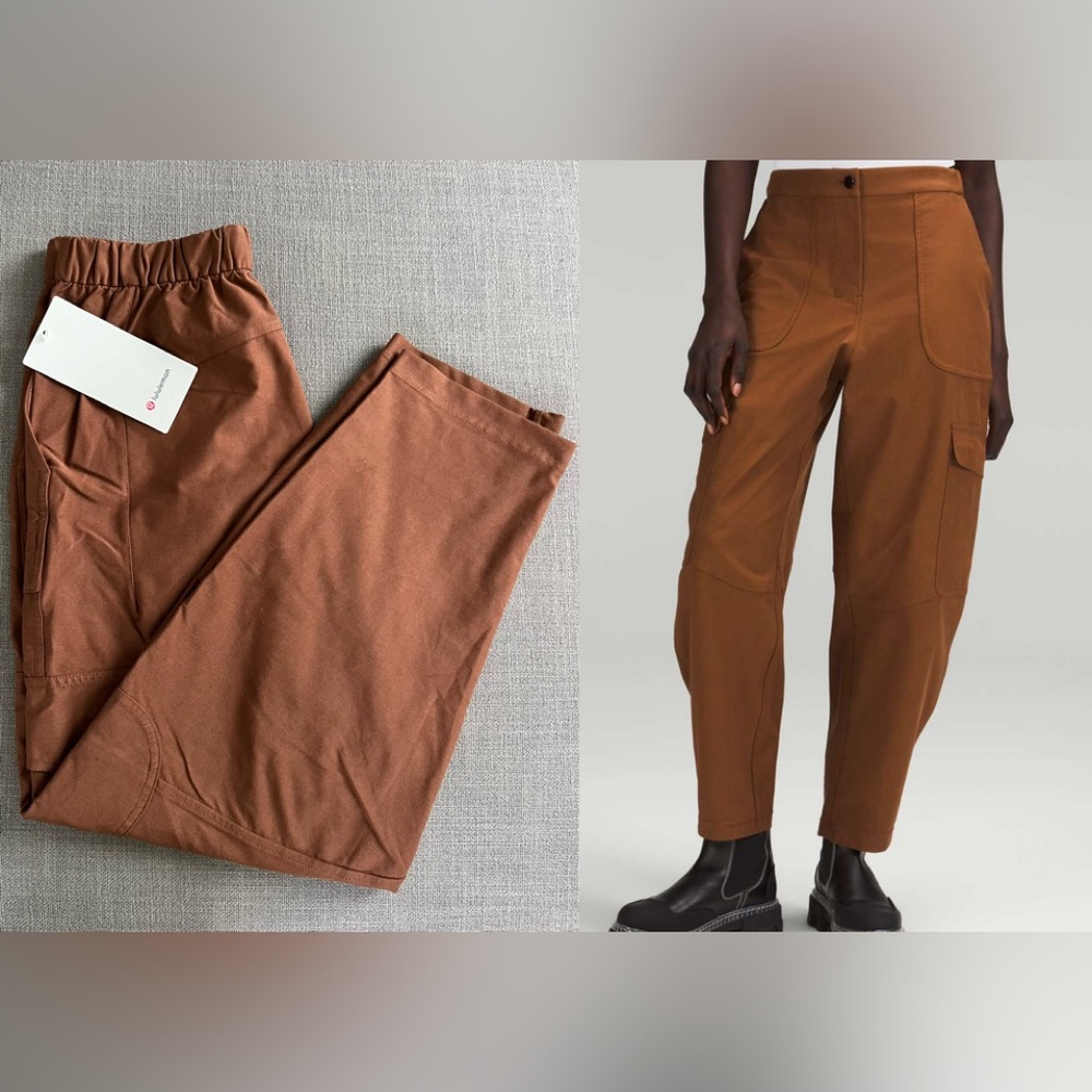 Lululemon Light Utilitech Cargo Pocket High-Rise Pant
Roasted Brown